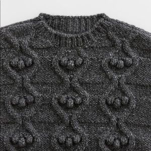 Kids Knit Poncho